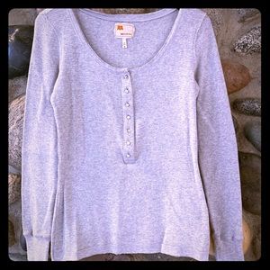 *Anthropologie*New Twill Twenty Two Thermal Top